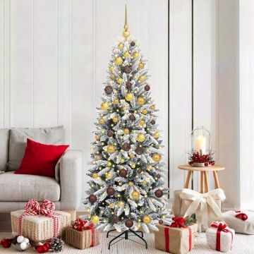 Albero di Natale artificiale Bianco 180 cm