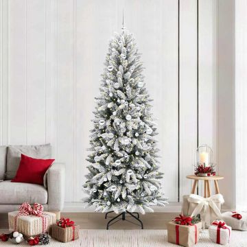 Albero di Natale artificiale Bianco 210 cm
