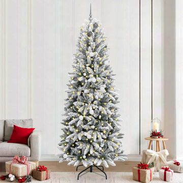 Albero di Natale artificiale Bianco 240 cm