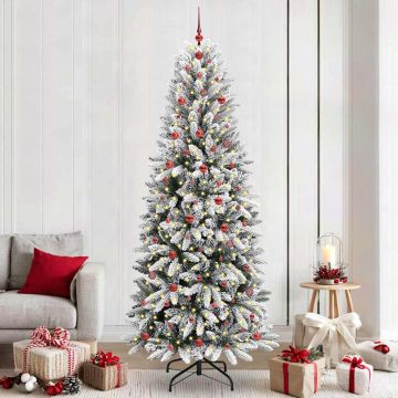 Albero di Natale artificiale Bianco 240 cm
