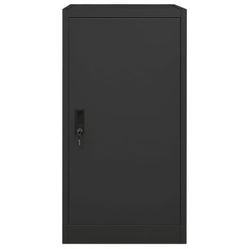 Armadio Porta Sella Antracite 53x53x105 cm in Acciaio