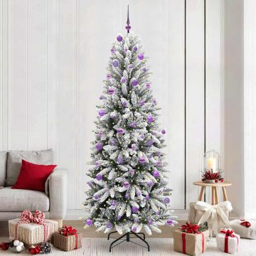 Albero di Natale artificiale Bianco 240 cm