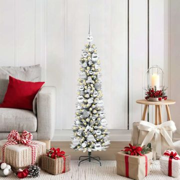 Albero di Natale artificiale Bianco 120 cm