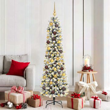 Albero di Natale artificiale Bianco 180 cm