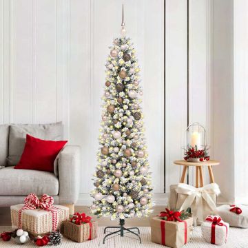 Albero di Natale artificiale Bianco 180 cm
