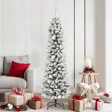 Albero di Natale artificiale Bianco 180 cm