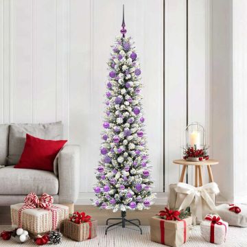 Albero di Natale artificiale Bianco 180 cm