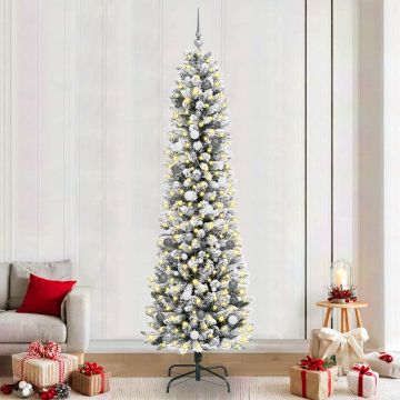 Albero di Natale artificiale Bianco 240 cm
