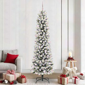 Albero di Natale artificiale Bianco 240 cm