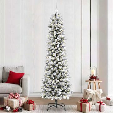 Albero di Natale artificiale Bianco 240 cm