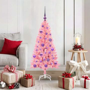 Albero di Natale Rosa 120 cm PVC