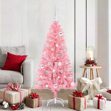 Albero di Natale Rosa 150 cm PVC
