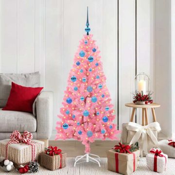 Albero di Natale Rosa 150 cm PVC
