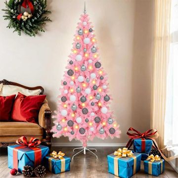 Albero di Natale Rosa 180 cm PVC