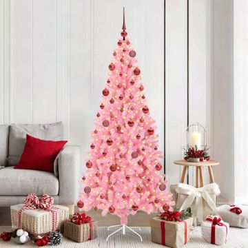 Albero di Natale Rosa 180 cm PVC