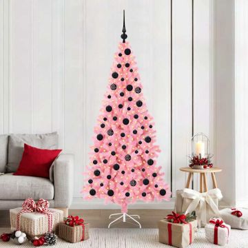 Albero di Natale Rosa 180 cm PVC