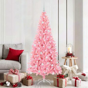 Albero di Natale Rosa 180 cm PVC