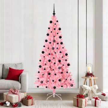 Albero di Natale Rosa 210 cm PVC