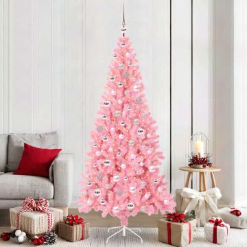 Albero di Natale Rosa 210 cm PVC