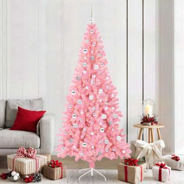 Albero di Natale Rosa 210 cm PVC