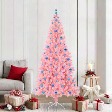 Albero di Natale Rosa 210 cm PVC