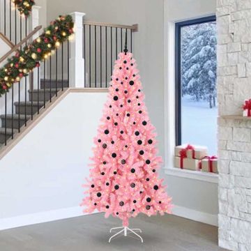 Albero di Natale Rosa 240 cm PVC
