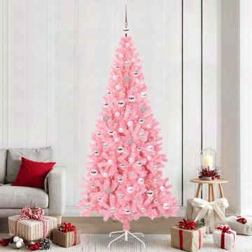 Albero di Natale Rosa 240 cm PVC