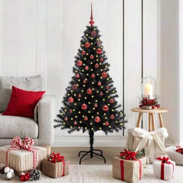 Albero di Natale Nero 150 cm PVC