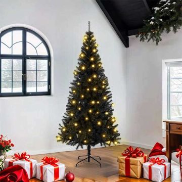 Albero di Natale Nero 180 cm PVC