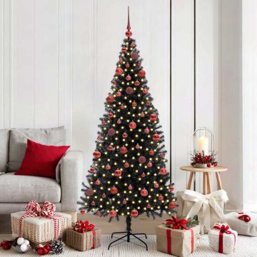Albero di Natale Nero 180 cm PVC