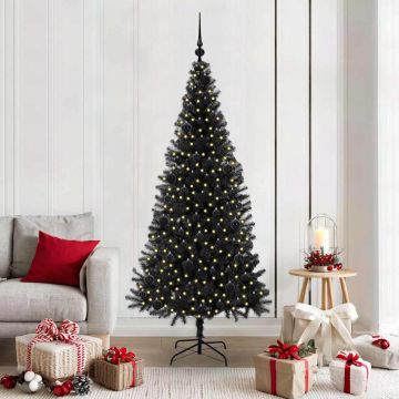 Albero di Natale Nero 180 cm PVC