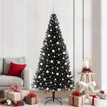 Albero di Natale Nero 210 cm PVC