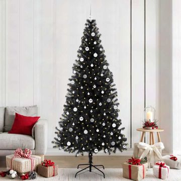 Albero di Natale Nero 240 cm PVC