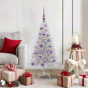 Albero di Natale Argento 120 cm PET