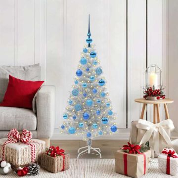 Albero di Natale Argento 120 cm PET