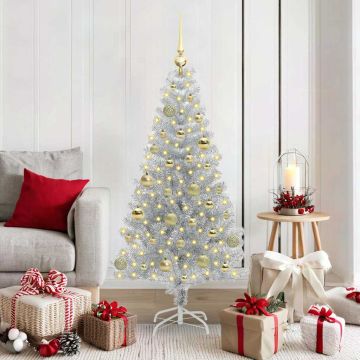 Albero di Natale Argento 150 cm PET