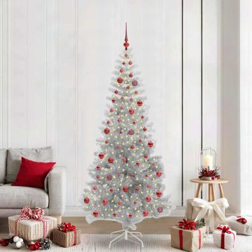 Albero di Natale Argento 210 cm PET