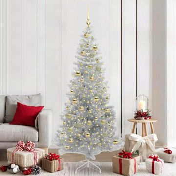 Albero di Natale Argento 210 cm PET
