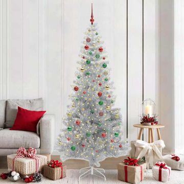Albero di Natale Argento 210 cm PET