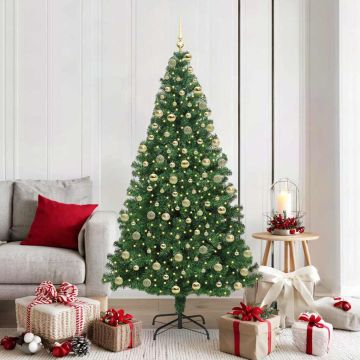 Albero di Natale artificiale con 300 LED Verde 180 cm
