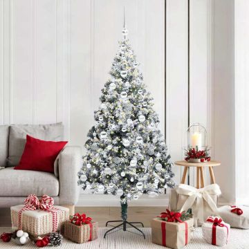 Albero di Natale artificiale Bianco 180 cm