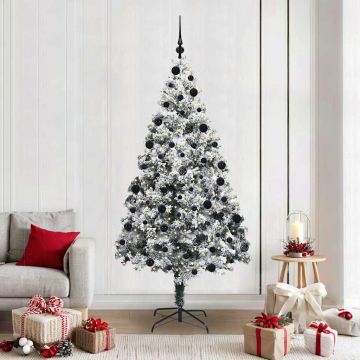 Albero di Natale artificiale Bianco 210 cm