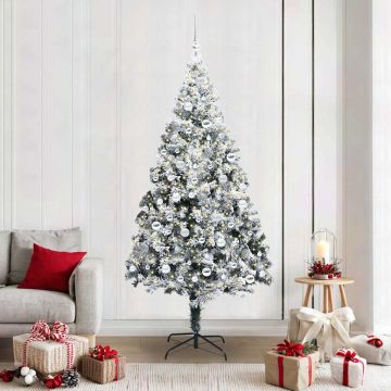 Albero di Natale artificiale Bianco 210 cm
