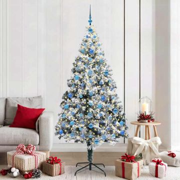 Albero di Natale artificiale Bianco 210 cm