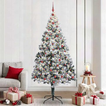 Albero di Natale artificiale Bianco 240 cm