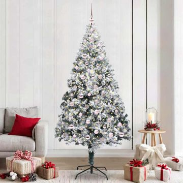 Albero di Natale artificiale Bianco 240 cm