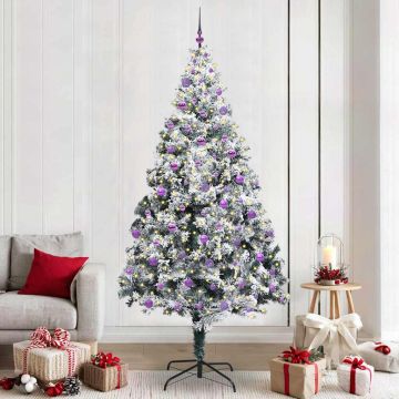 Albero di Natale artificiale Bianco 240 cm