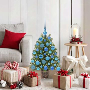 Albero di Natale artificiale Verde 75 cm PE e PVC