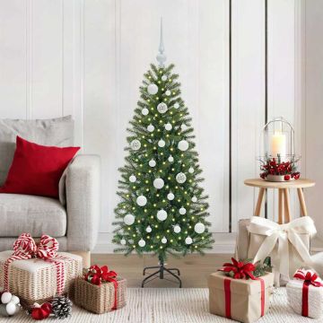 Albero di Natale artificiale Verde 120 cm PE e PVC