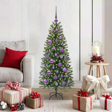 Albero di Natale artificiale Verde 120 cm PE e PVC